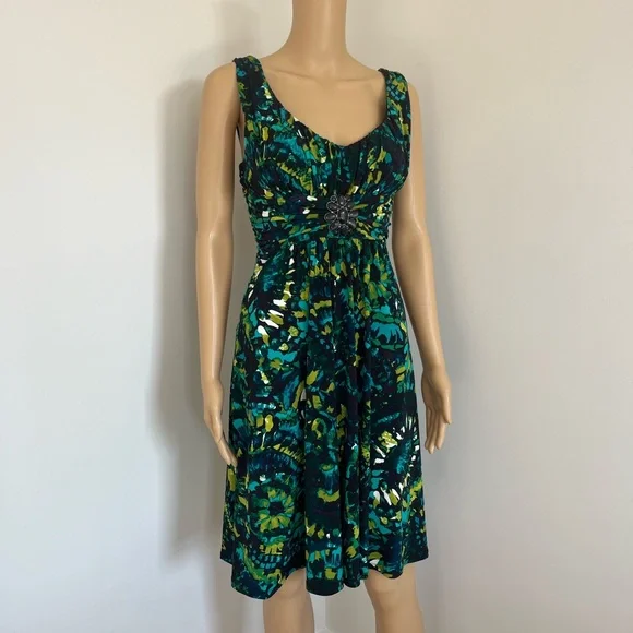 Bisou Bisou Michele Bohbot Multicolored Dress - Picture 1 of 6